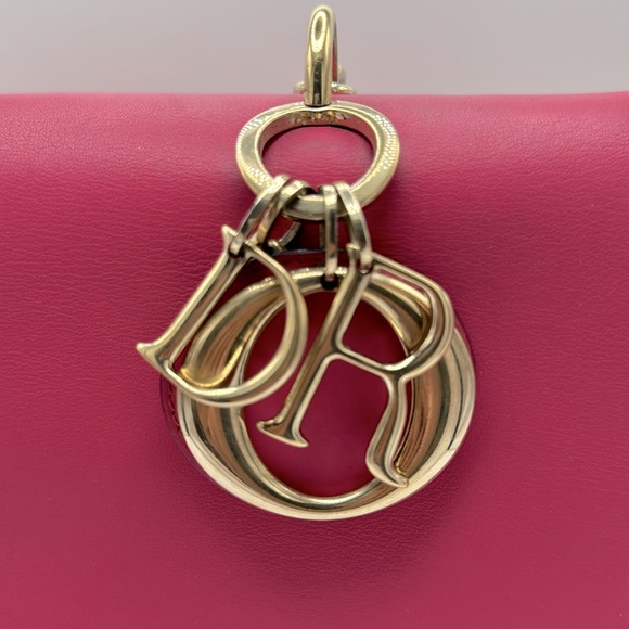 CHRISTIAN DIOR Leather Medium Be Dior Bag - Picture 7 of 16